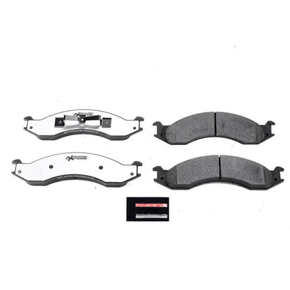PowerStop Power Stop 92-94 Ford E-250 Front Z36 Truck & Tow Brake Pads w/Hardware