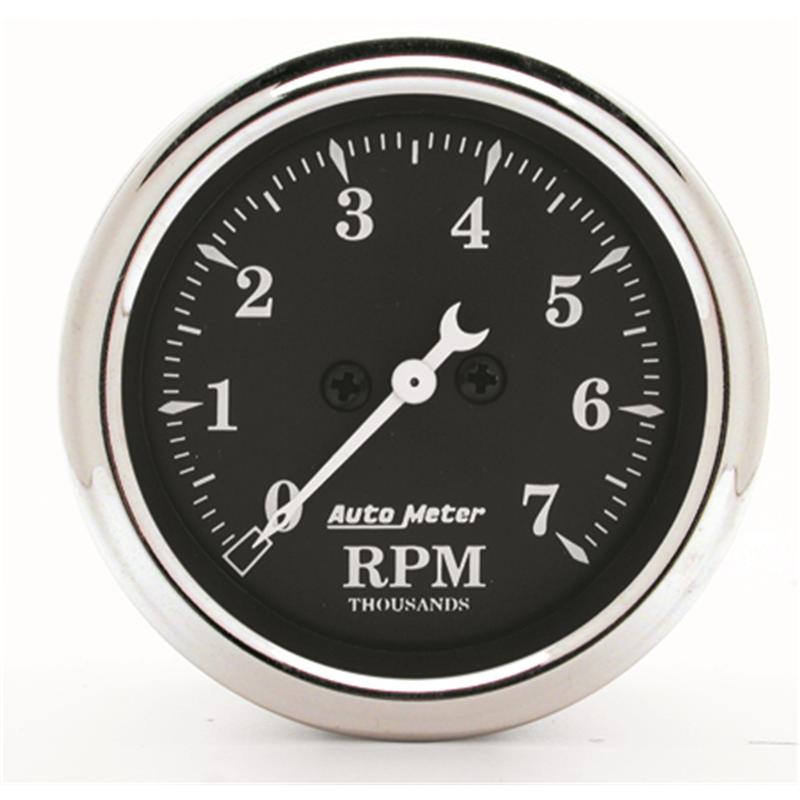 AutoMeter Auto Meter Gauge Kit 2 pc. Quad & Tach/Speedo 3 3/8in Old Tyme Black