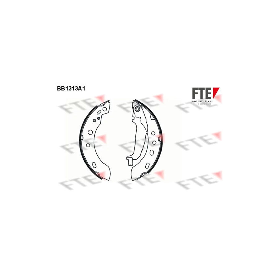 FTE 9100077 Brake Shoe Set for Nissan Micra II Hatchback (K11)