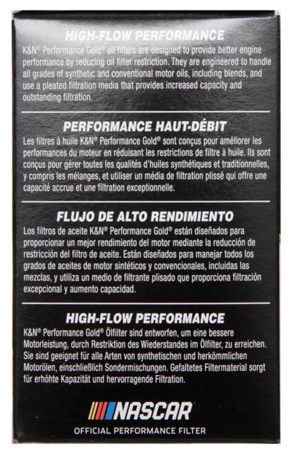 K&N Engineering K&N Performance Oil Filter for Hyundai/Kia 3.8L V6, 4.6L/5.0L V8