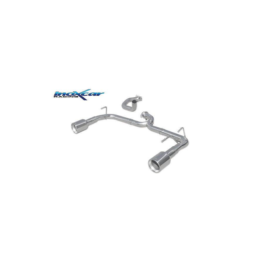 InoXcar FICQ.12.102 Abarth 595 Non-Resonated Rear Exhaust