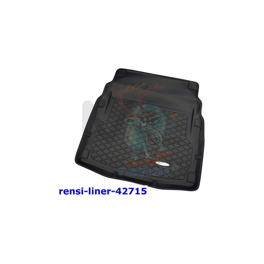 RENSI 42715 Car boot tray suitable for MERCEDES-BENZ E-Class Saloon (W212) Plastic