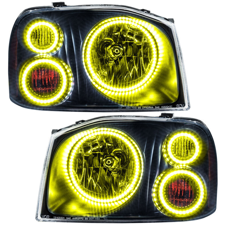 ORACLE Lighting Oracle 01-04 Nissan Frontier SMD HL - Triple Halo - ColorSHIFT w/ 2.0 Controller