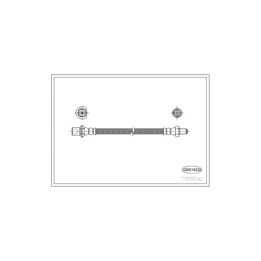 Corteco 19030342 Brake Hose