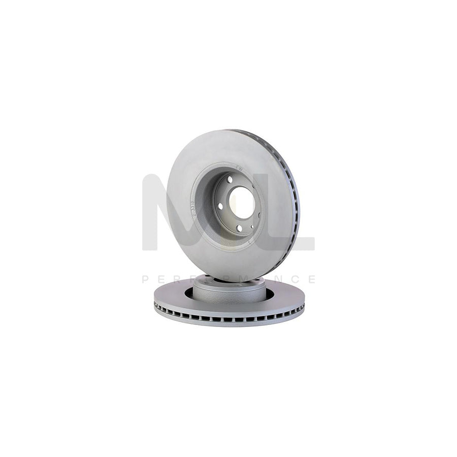 ZIMMERMANN COAT Z 100.3318.20 Brake Disc Externally Vented, Coated, High-carbon  - 1 piece