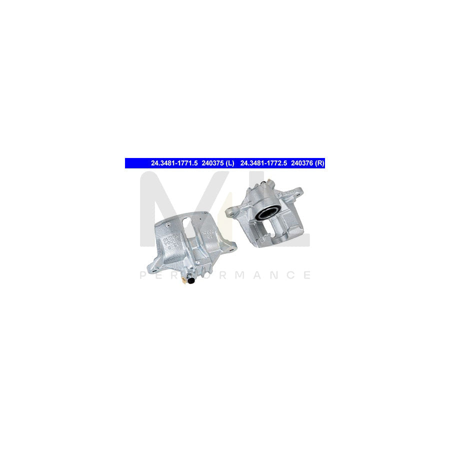 ATE 24.3481-1772.5 Brake Caliper without holder