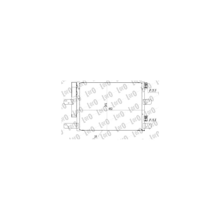 Abakus T1601002 Air Conditioning Condenser