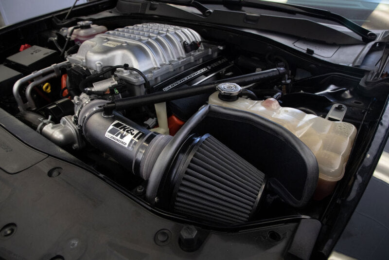K&N Engineering K&N 17-23 Dodge Charger/Challenger Hellcat SC 6.2L V8 DRYFLOW Performance Air Intake System