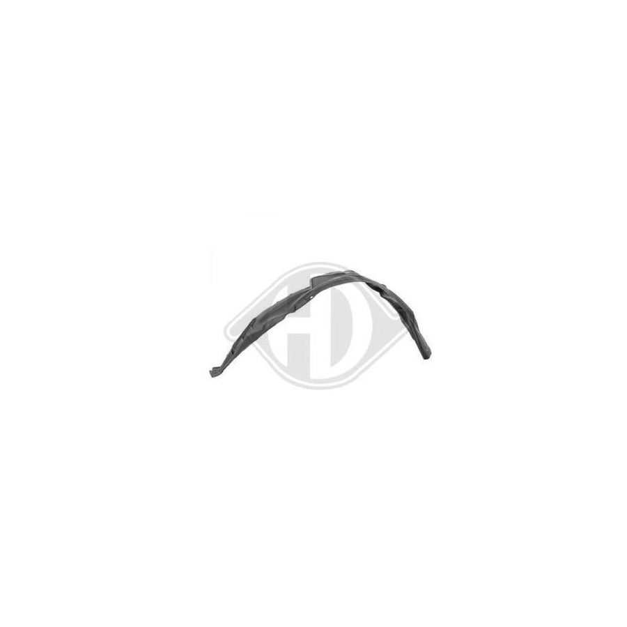 Diederichs 5847809 Panelling, Mudguard for MITSUBISHI Outlander II Off-Road (CW_W)