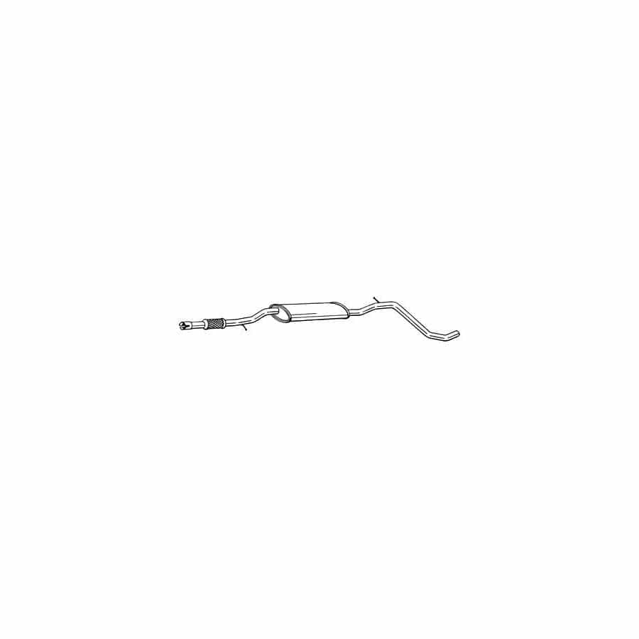 Bosal 288-251 Rear Silencer for Fiat 500