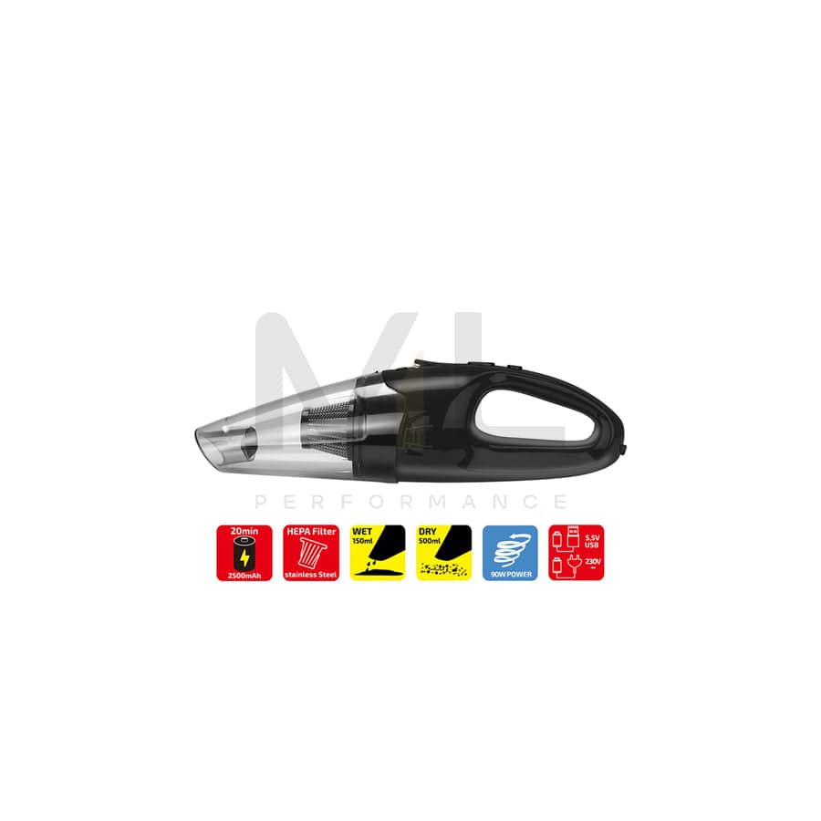 HEYNER 238100 Handheld vacuum 12V, Electric