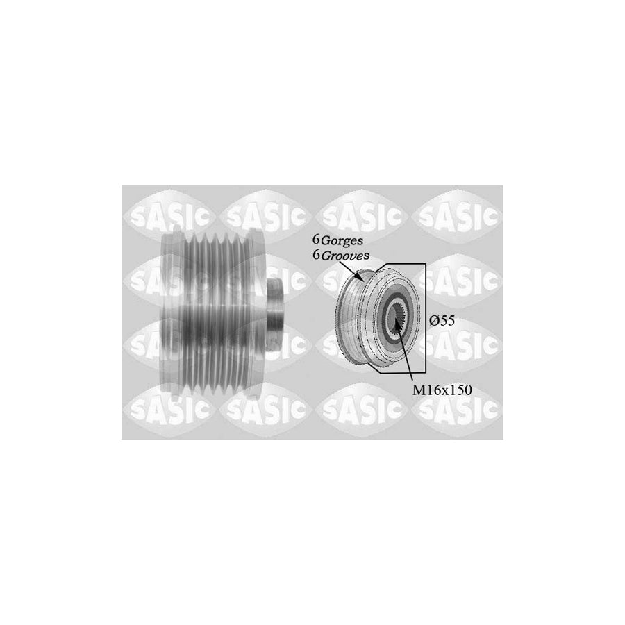 Sasic 1674007 Pulley, Alternator
