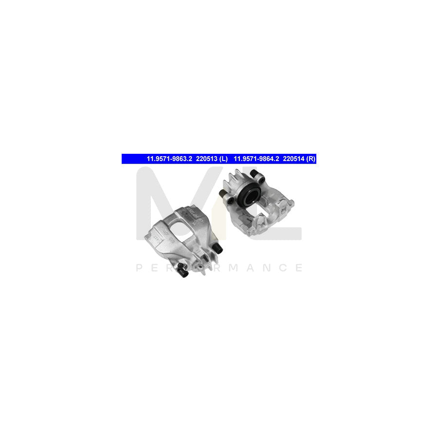 ATE 11.9571-9863.2 Brake Caliper without holder