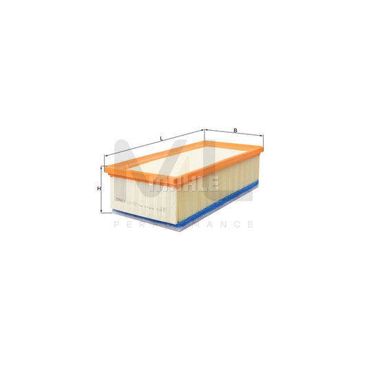 MAHLE ORIGINAL LX 1837 Air Filter Filter Insert | ML Performance Car Parts