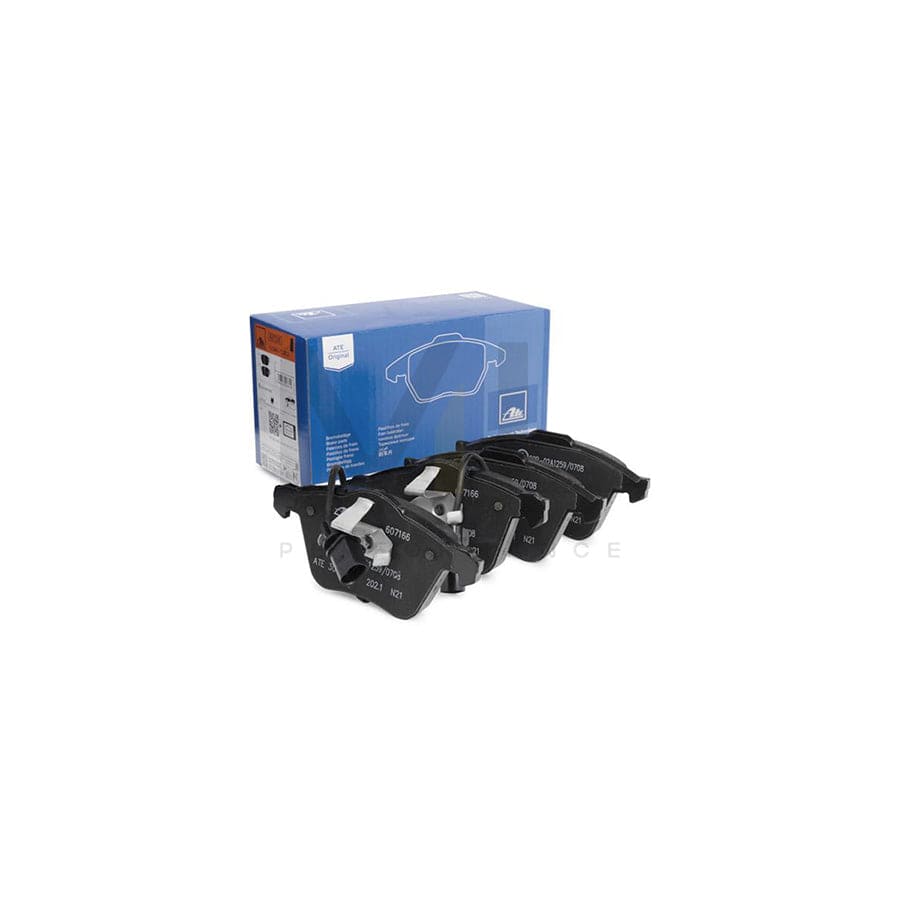 ATE 13.0460-7166.2 Brake pad set incl. wear warning contact