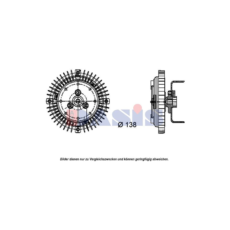 AKS Dasis 048200N Fan Clutch