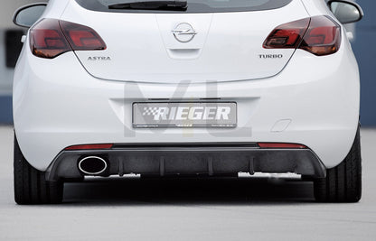 Rieger 00099861 Opel Astra J Rear Diffuser 2 | ML Performance UK Car Parts