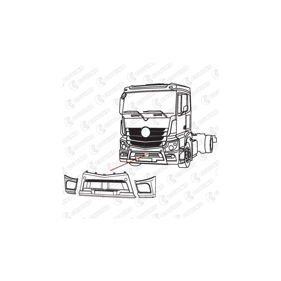 Covind 960/ 88 Bumper