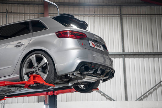 Scorpion SAUS106CF Audi RS3 8V Non-Res Cat-Back System With Valves | ML Performance US US