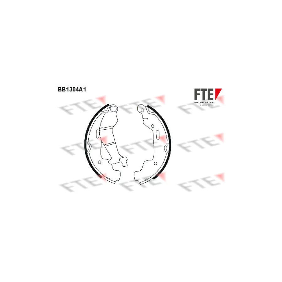 FTE 9100073 Brake Shoe Set
