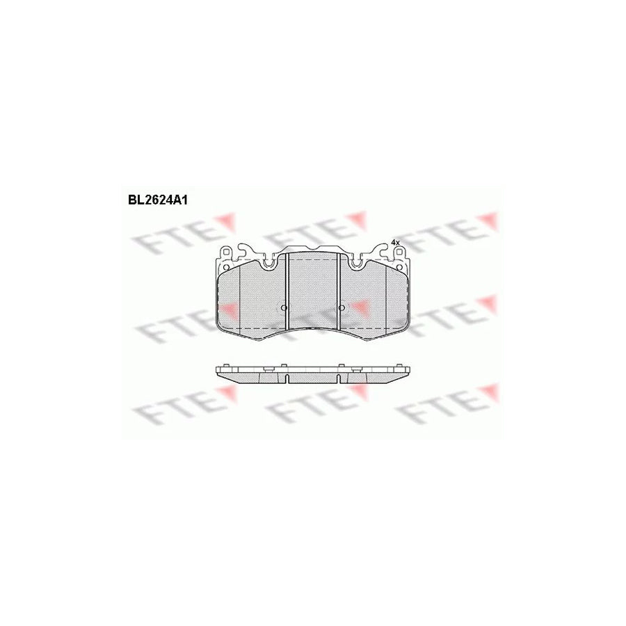 FTE Bl2624A1 Brake Pad Set