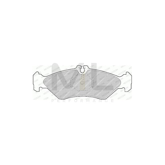 Ferodo Premier Eco Friction Fdb1955 Brake Pad Set With Acoustic Wear Warning, With Piston Clip, Without Accessories | ML Performance Car Parts