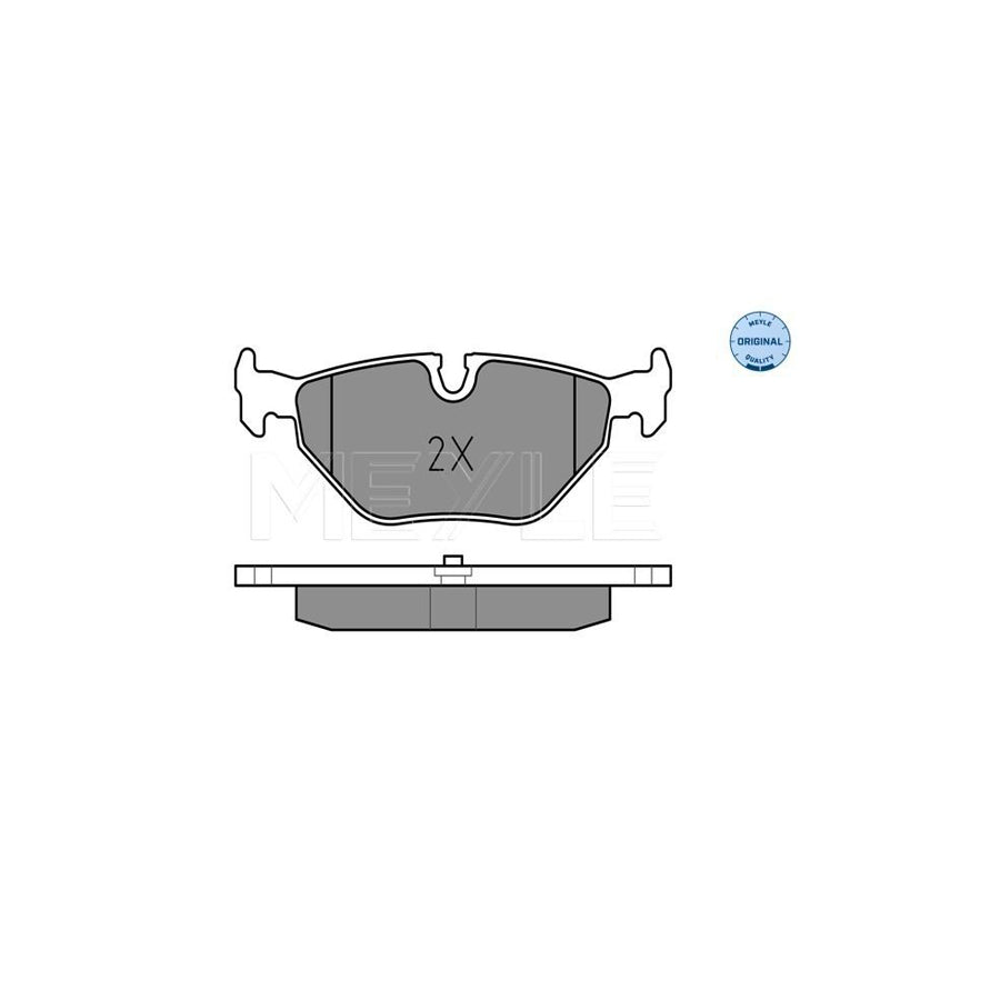 Meyle 025 219 3417 Brake Pad Set