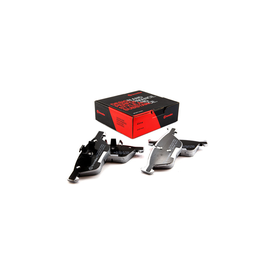 Brembo 07.B314.82 BMW E88 E92 Front HP2 High Performance Brake Pad Set | ML Performance US Car Parts