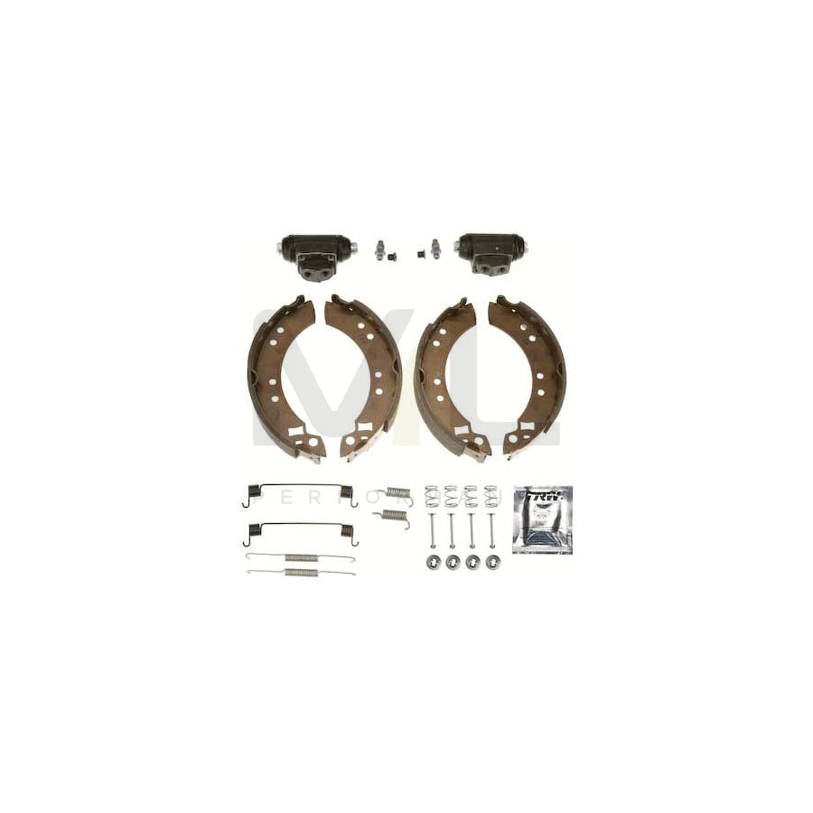 TRW Brake Kit BK1670 Brake Shoe Set with wheel brake cylinder | ML Performance Car Parts