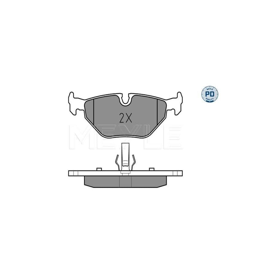 Meyle 025 219 3417/Pd Brake Pad Set