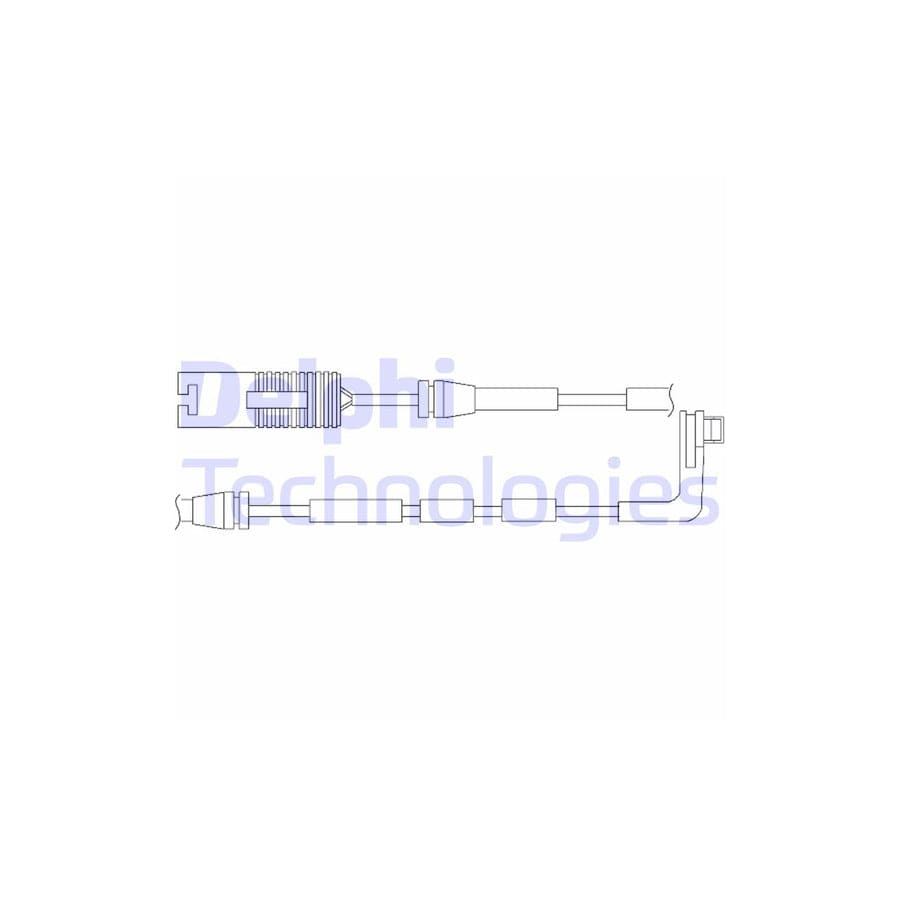 Delphi Lz0192 Warning Contact Set, Brake Pad Wear For Bmw 3 Series