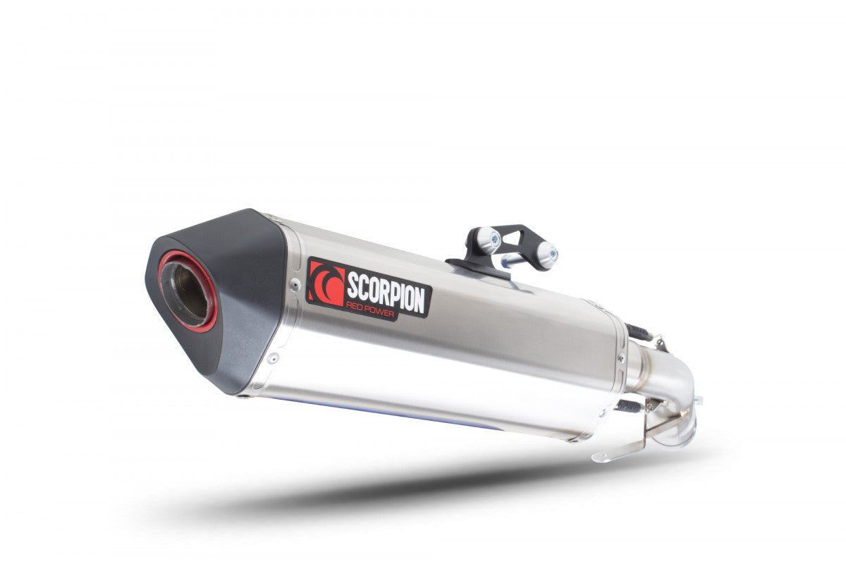 Scorpion RSI116SEO Suzuki GSX1250 FA Serket Parallel Slip-On - Brushed Stainless Steel Sleeve | ML Performance US US
