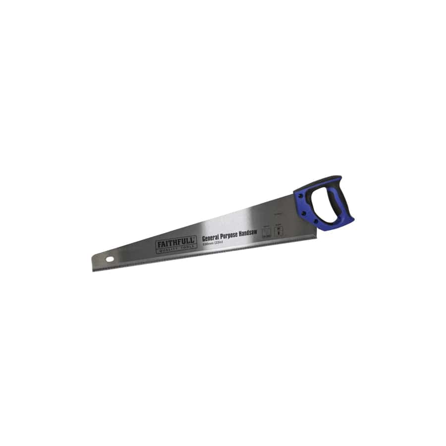 Faithfull FAISAWG22 General-Purpose Hardpoint Handsaw 550mm (22in) 8 TPI