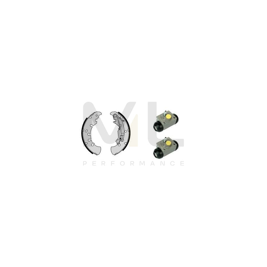 BREMBO STANDARD KIT H 23 051 Brake Shoe Set for FIAT Idea (350) Ø: 203mm | ML Performance Car Parts