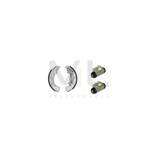 BREMBO STANDARD KIT H 23 051 Brake Shoe Set for FIAT Idea (350) Ø: 203mm | ML Performance Car Parts