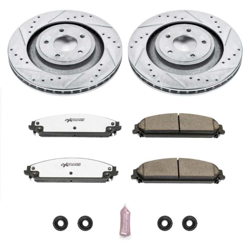 PowerStop Power Stop 13-14 Chrysler 200 Front Z26 Street Warrior Brake Kit