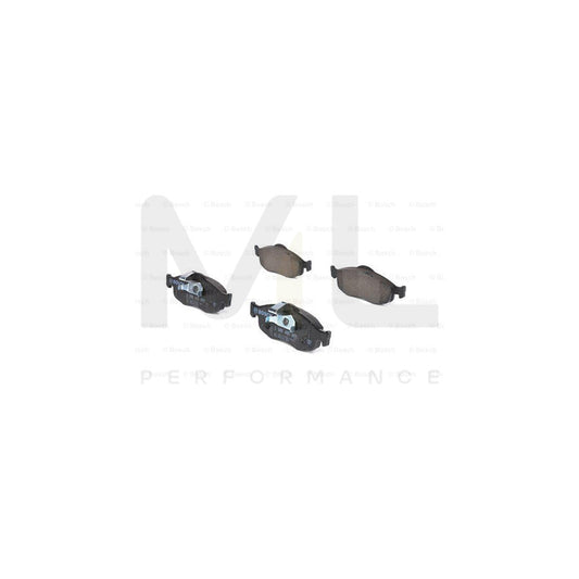 Bosch 0986460969 Brake Pad Set With Anti-Squeak Plate, With Piston Clip BP538 | ML Performance Car Parts