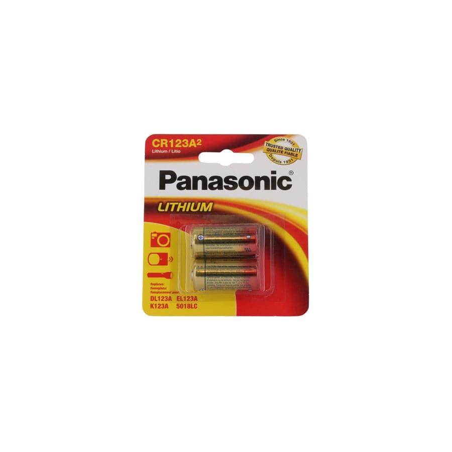 Panasonic CR123 Panasonic Lithium 3V (Card of 2)