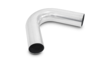 Vibrant 4in O.D. Universal Aluminum Tubing (120 degree Bend) - Polished