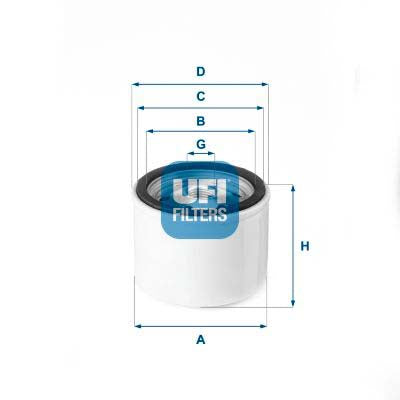 UFI 27.Vgt.00 Air Filter, Turbocharger