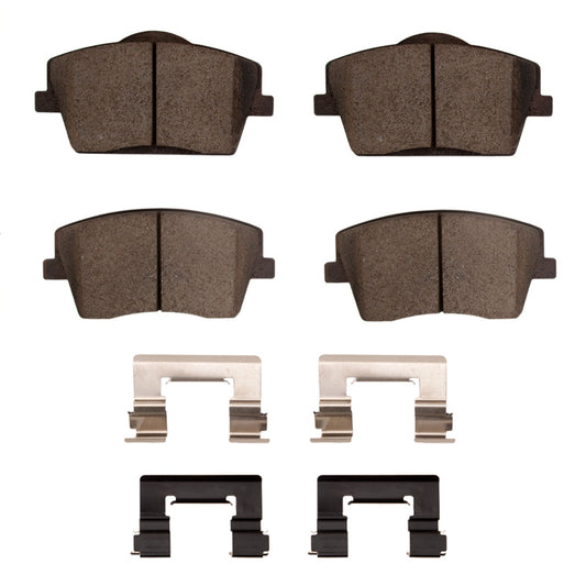 R1 Concepts R1 -24 Volvo XC40 Front Ceramic Pads & Hardware Kit