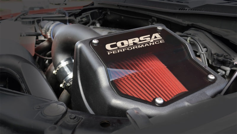 CORSA Performance Corsa 15-20 Ford F-150 2.7L Ecoboost / 2015-2016 3.5L EcoBoost Cold Air Intake with DryTech Filter
