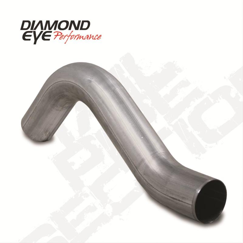 Diamond Eye Performance Diamond Eye Tail Pipe 4in 1ST SEC TB SGL AL FORD 7.3L F250/350 CAB & CHASSIS 99-03