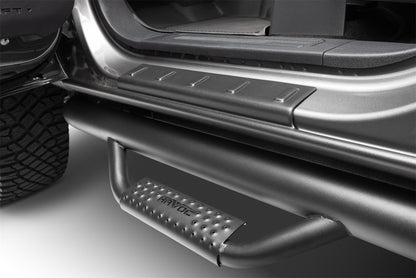 Husky Liners 99-06 GMC Sierra 1500 CC Trail Armor Rocker Panel & Sill Plate Cover (4pc) - Tex. Blk
