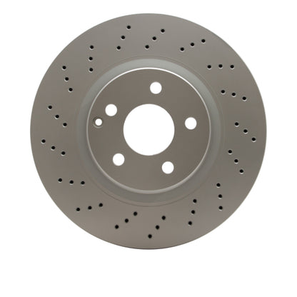 DFC 00-03 Mercedes-Benz S430 Front Drilled GeoSPEC Coated Rotor