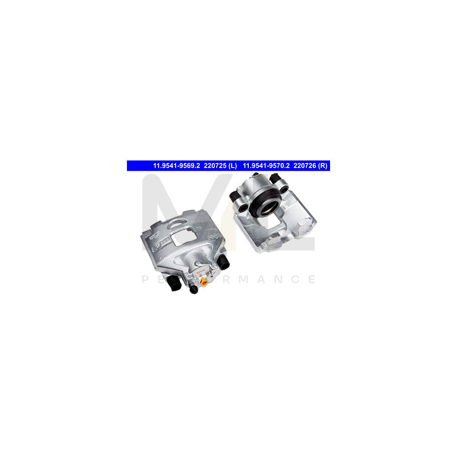 ATE 11.9541-9569.2 Brake Caliper without holder