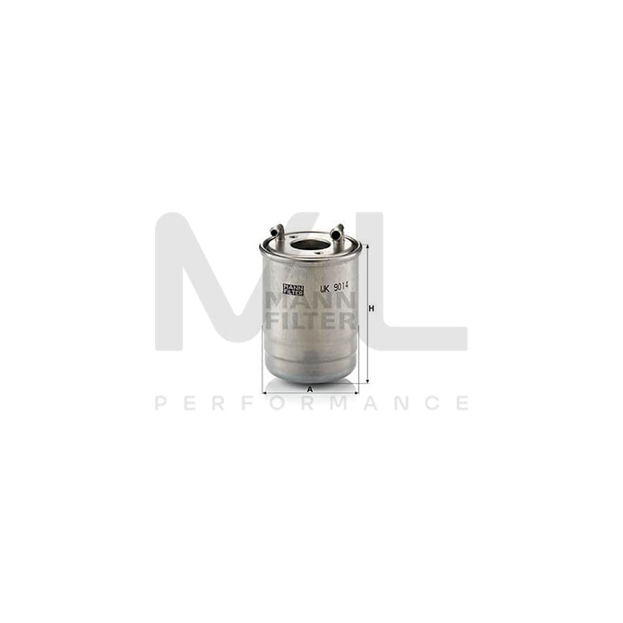 MANN-FILTER WK 9014 z Fuel filter suitable for MERCEDES-BENZ SPRINTER with seal