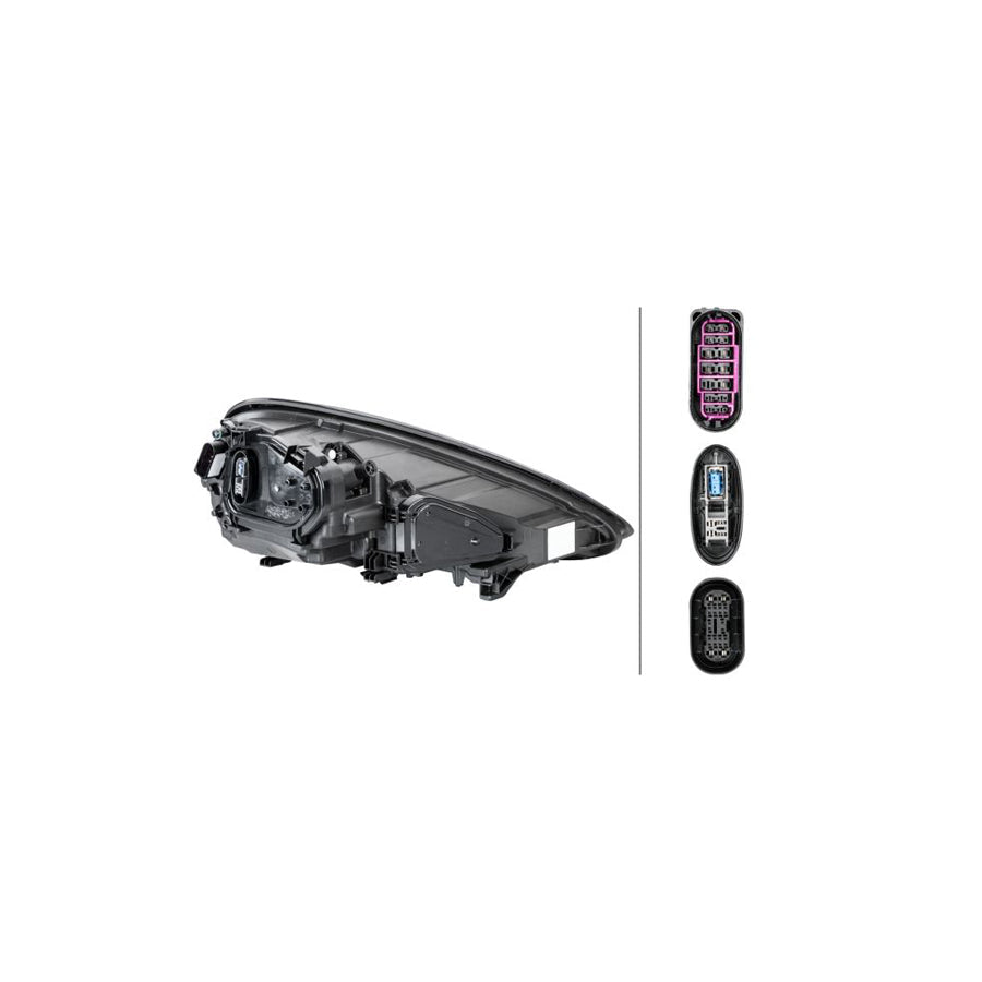 Hella 1ZT 011 099-531 Headlight For Porsche Panamera (970)