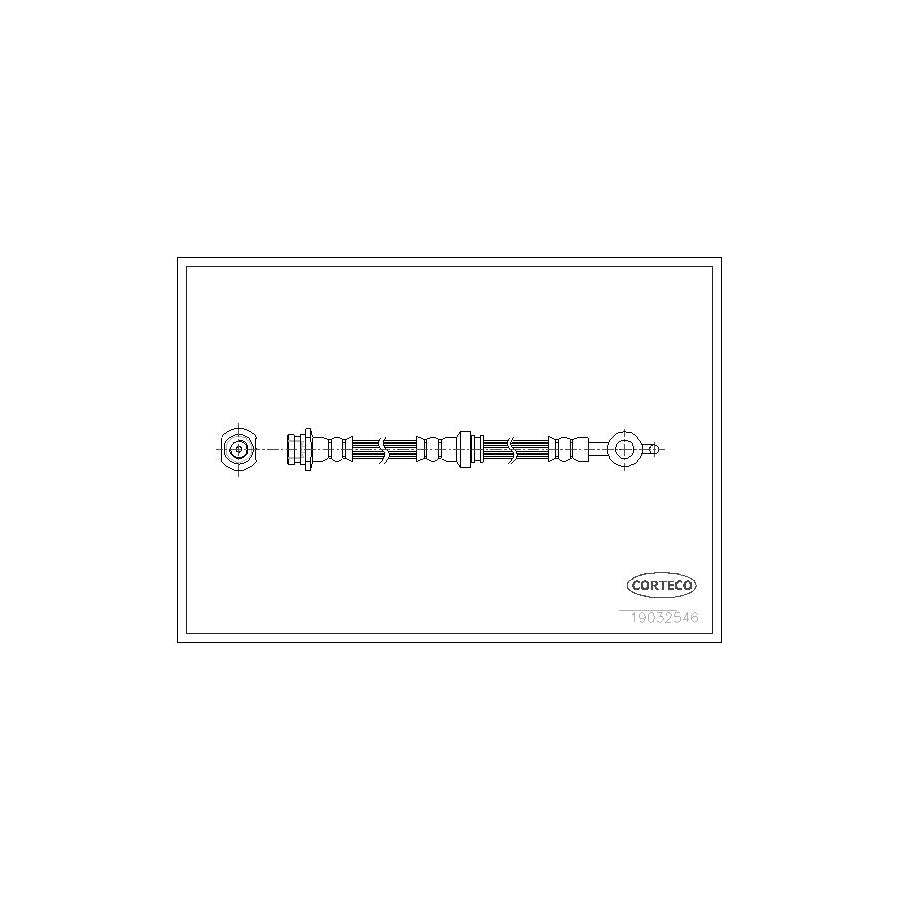 Corteco 19032546 Brake Hose