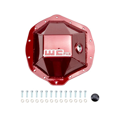 Wehrli 01-19 Chevrolet Duramax/03-19 Dodge Cummins 11.5in AAM Rear Diff. Cover - Flat Black